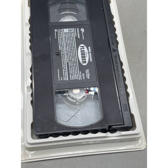 Disney Robin Williams Flubber VHS tape cartoon English rated PG 94 minutes READ - Picture 3 of 3